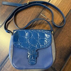 Tory Burch Royal Blue Crossbody Bag